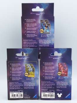 3x Lorcana Disney TCG 65 Card Sleeves - NEU